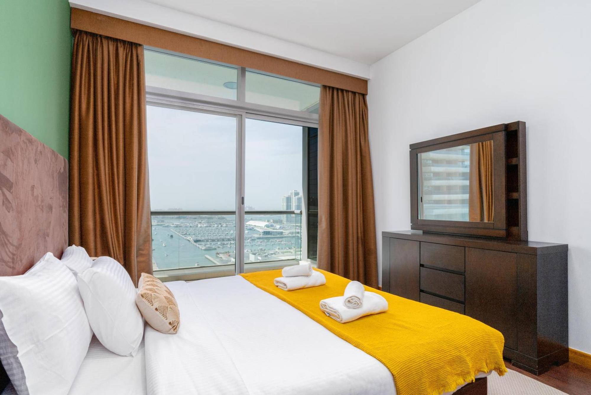 Vacay Lettings -2 Bed Iris Blue Dubai Marina Apartment Bagian luar foto