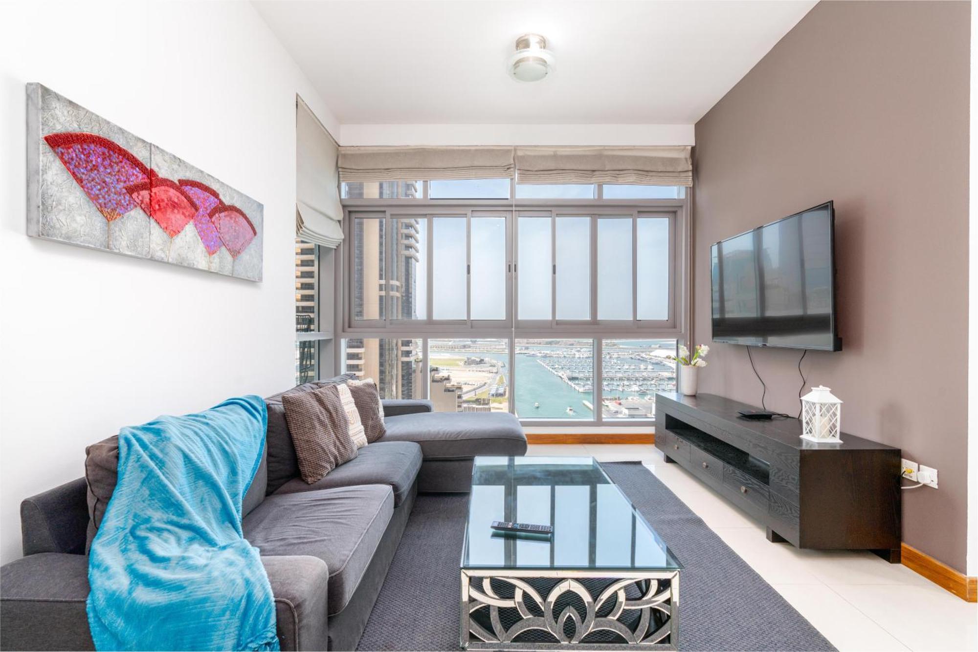 Vacay Lettings -2 Bed Iris Blue Dubai Marina Apartment Bagian luar foto
