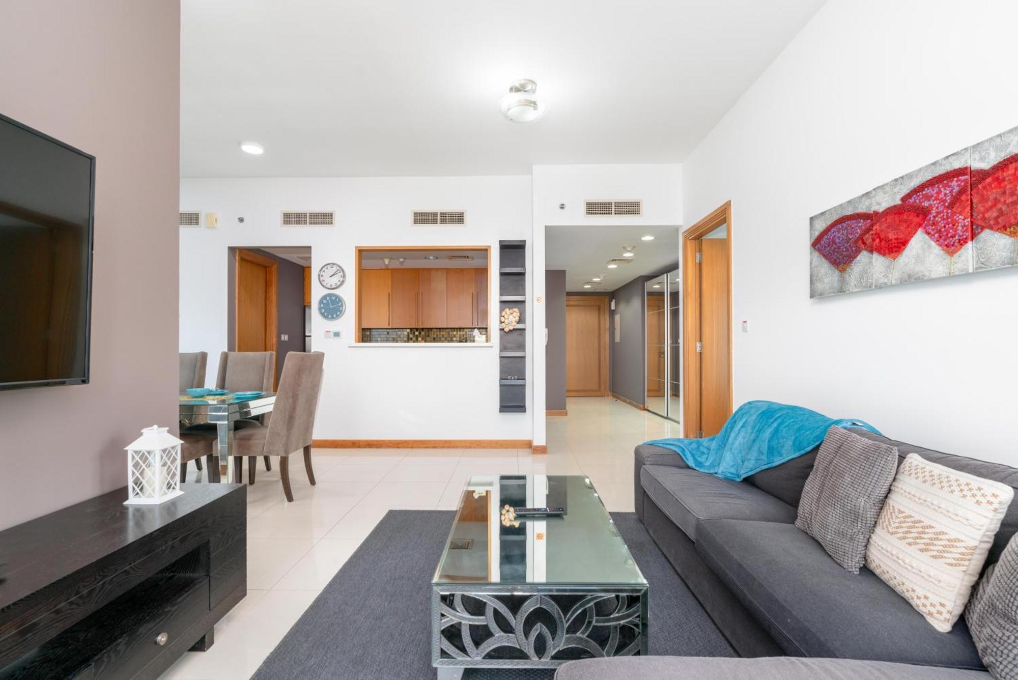 Vacay Lettings -2 Bed Iris Blue Dubai Marina Apartment Bagian luar foto